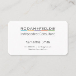 Affärs-kort med remissprogram visitkort