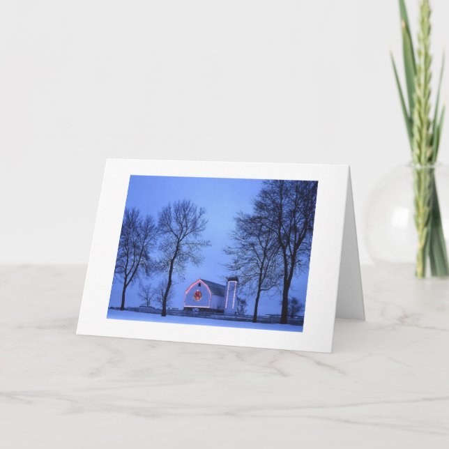 AFFÄRS-/PROFESSIONELL-CHRISTMAS-KORT HELGKORT (Framsida)