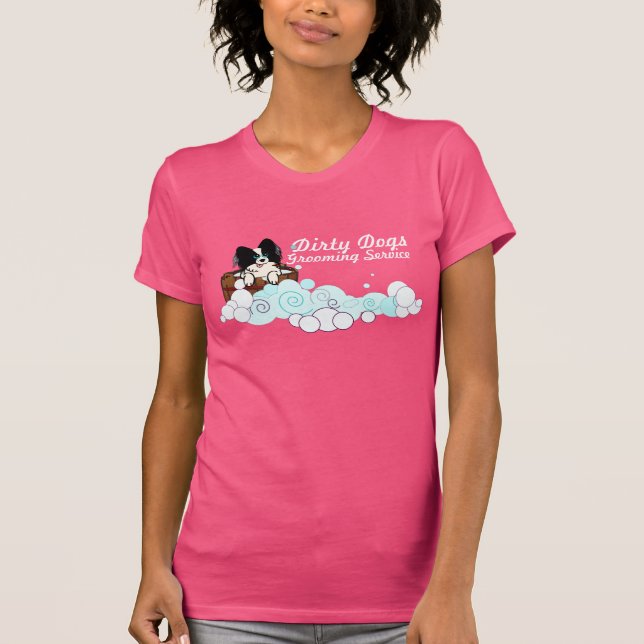 AffärsaffischtavlaT-tröja T-shirt (Framsida)