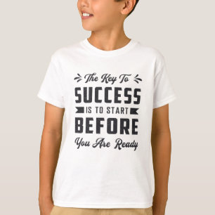 Affärsägare Nyckel som ska lyckas är att starta Ch T Shirt