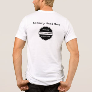 Affärsarbetskorten Logotyp för personal T Shirt