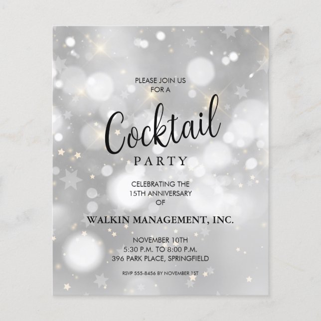 Affärsårsbudget Flygblad (Framsidan)