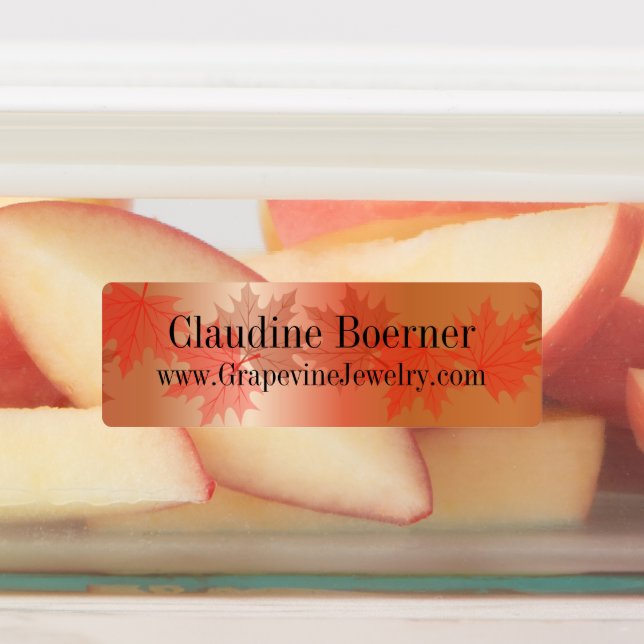 Affärsartist Crafter Watersecure Rectangular Klistermärke (Påsatt)