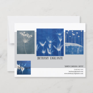 Affärsassistent för artister vykort