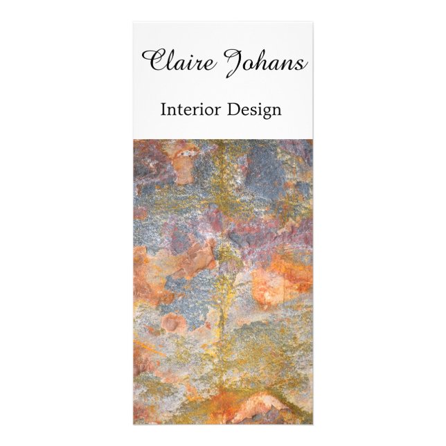 Affärsbefordranstänk av guld reklamkort (Framsidan)