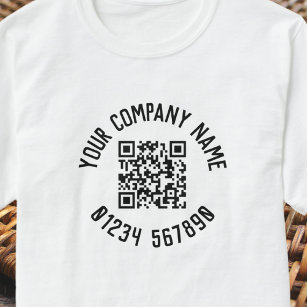 Affärsbefordringar med QR-kod T Shirt