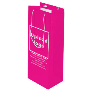 Affärsbeteckning på Rosa Vin Gift Bag