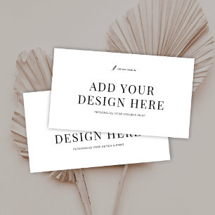 Affärsbiljetttryck 3.5x2" Evenemangsraffla-token Placeringskort