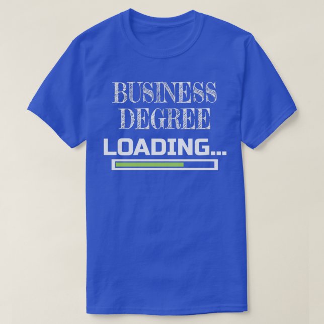 Affärsexamen - Viktigt bidrag från Business School T Shirt (Design framsida)