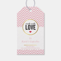 AFFÄRSFÖRPACKNINGAR tillverkad med kärlek rosa che