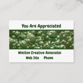 Affärsförsäljningsordertack för kundvärdering visitkort