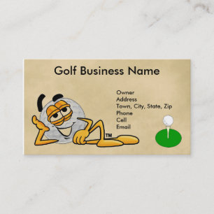 AffärsGolfkort Visitkort
