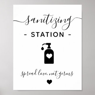 Affärshälsa: Att rensa Station-minimalistisk moder Poster