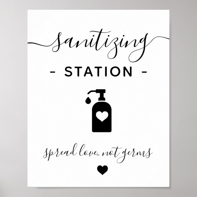 Affärshälsa: Att rensa Station-minimalistisk moder Poster (Framsidan)