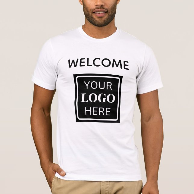 Affärshändelse för personlig Media QR-kod, Social T Shirt (Framsida)