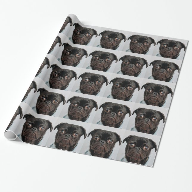 affärshund presentpapper (Utrullad)