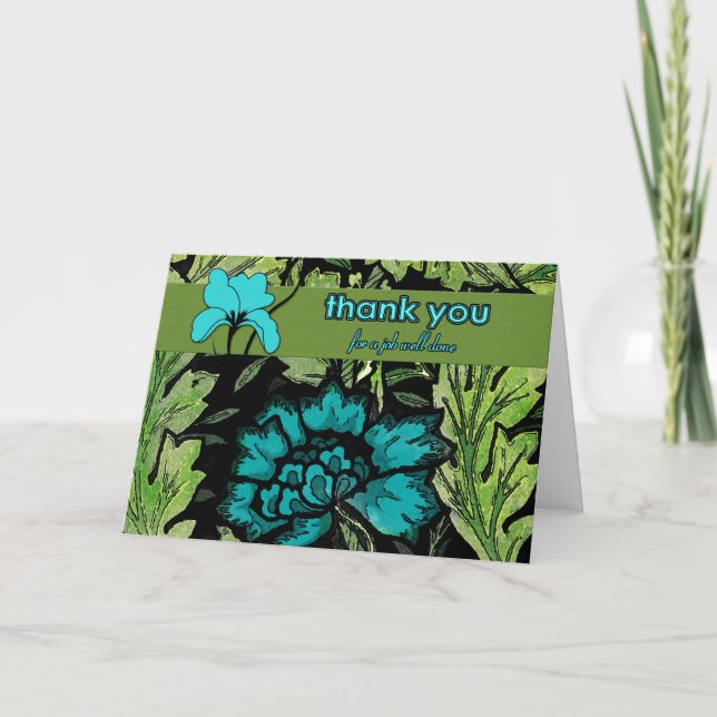 Affärsjobb Tack klart Kort (Framsida)