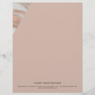 Affärskontor för marmorsten i ro brevhuvud