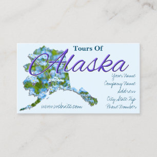 affärskort - ALASKA Visitkort