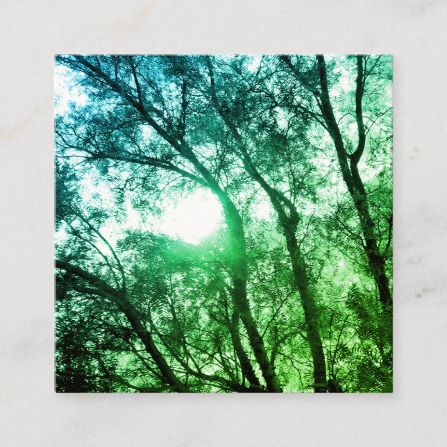 AFFÄRSKORT ART&DESIGN STIL FYRKANTIGT VISITKORT (Framsida)