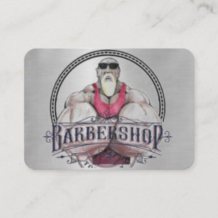 Affärskort av barber visitkort