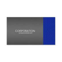 affärskort av blått bikaka