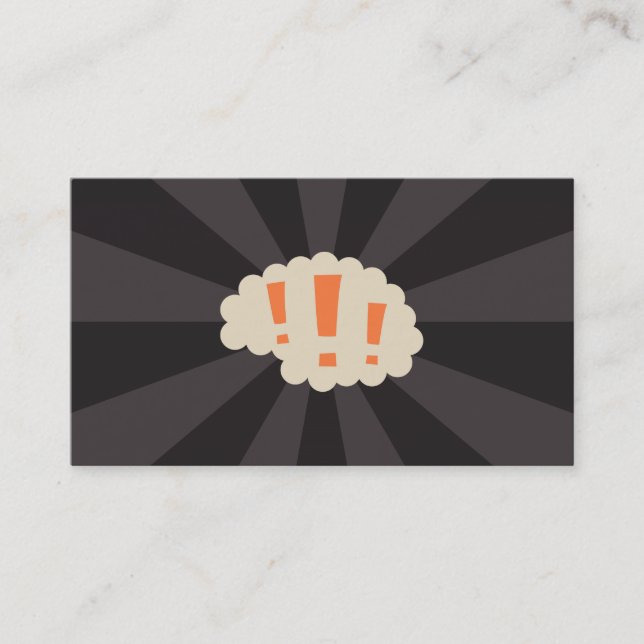 Affärskort av bromsar visitkort (Framsida)