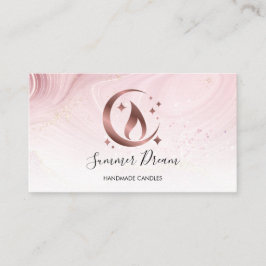 Affärskort av enkelt modererat handgjort honungslj visitkort