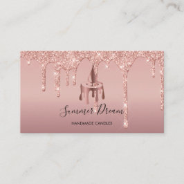 Affärskort av enkelt modererat handgjort honungslj visitkort