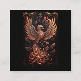 affärskort av foenix fyrkantigt visitkort