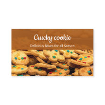 Affärskort av fotocookies för professionell