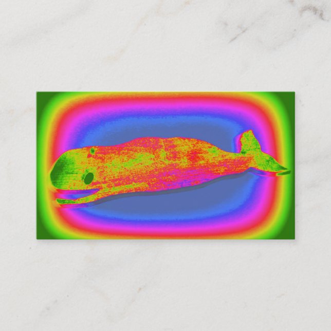 affärskort av grovler i valar visitkort (Framsida)