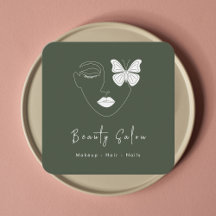 Affärskort av minimal Professionell för Beauty Sal