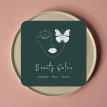 Affärskort av minimal Professionell för Beauty Sal