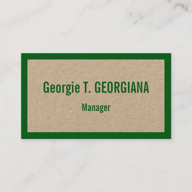 Affärskort av ödmjuk Professionell Visitkort (Framsida)