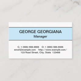 Affärskort av ödmjuk Professionell Visitkort