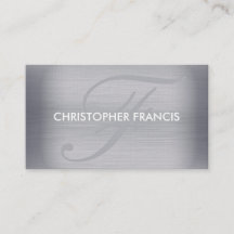 affärskort av titanmonogram