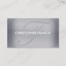 affärskort av titanmonogram visitkort