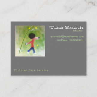 Affärskort - Barnomsorg Visitkort