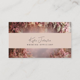 Affärskort, Bröllop Tjänstemannens mjuka toner Visitkort