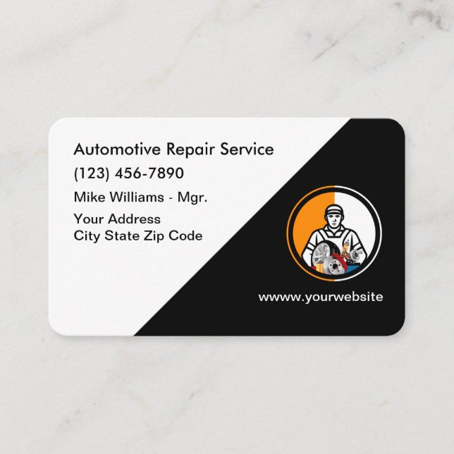 Affärskort Design för de mest färgstarka bilderna Visitkort (Framsida)