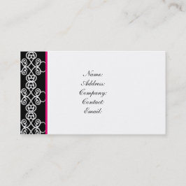 AFFÄRSKORT - ELEGANT VISITKORT