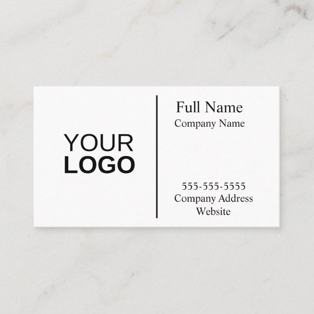 Affärskort fet 2 visitkort (Framsida)