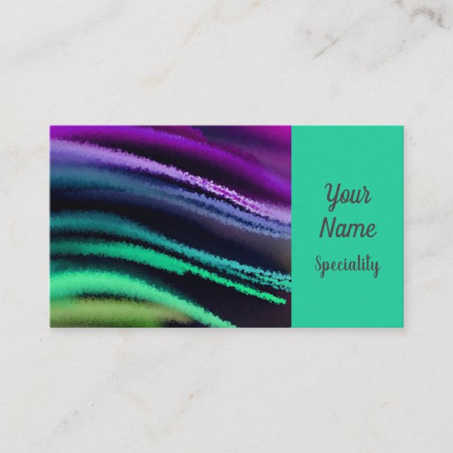 affärskort för abstrakt visitkort (Framsida)