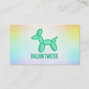 Affärskort för Anpassadet Balloon Twister Visitkort