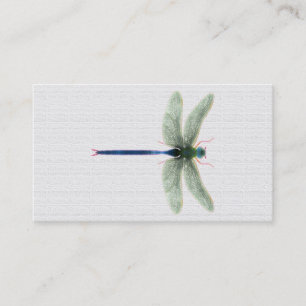Affärskort för Anpassadet Rainbow Dragonfly Visitkort