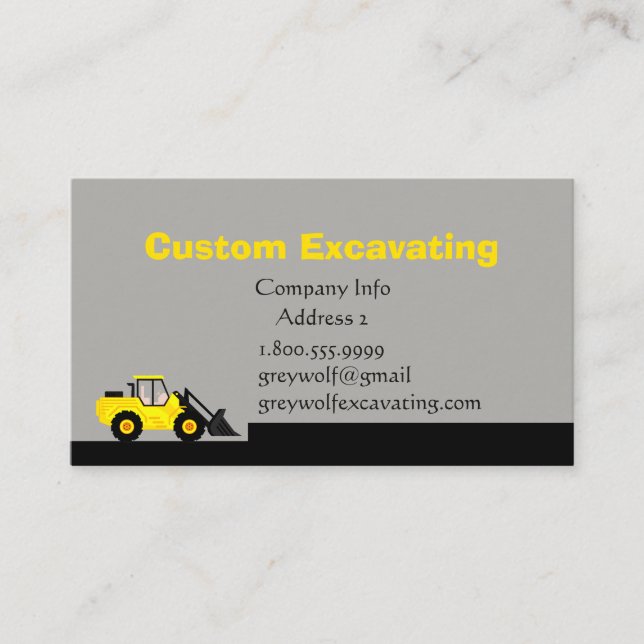 Affärskort för anpassningsbar av Anpassningsbar fö Visitkort (Framsida)