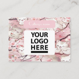 Affärskort för anpassningsbar för Blommigt av mjuk Visitkort