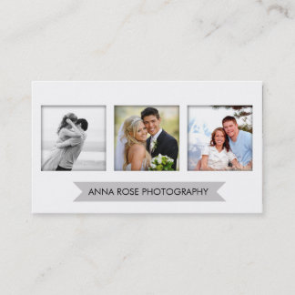 Affärskort för anpassningsbar Fotografi | Fotograf Visitkort