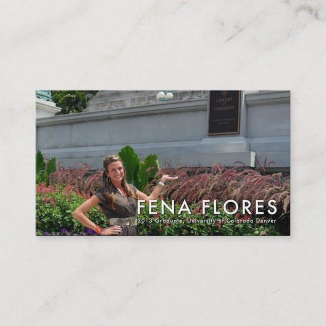 affärskort för anpassningsbar visitkort (Framsida)